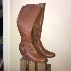 Crown Vintage Cognac Boots
